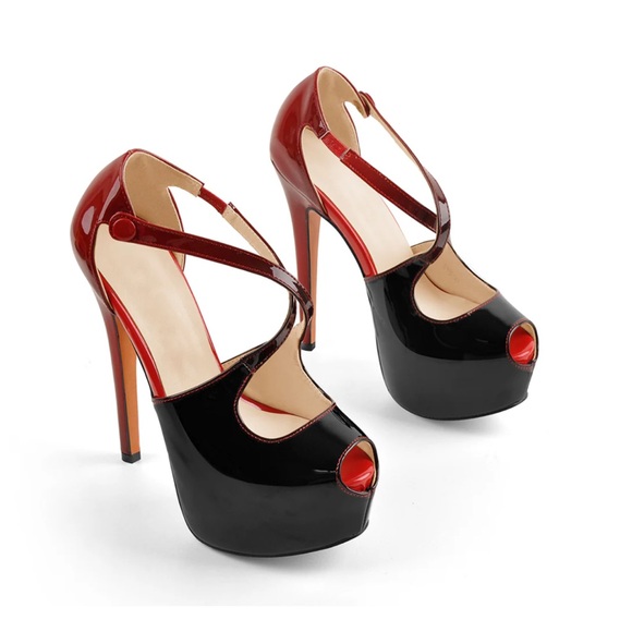 Onlymaker Platform Stiletto Pumps - Picture 1 of 8